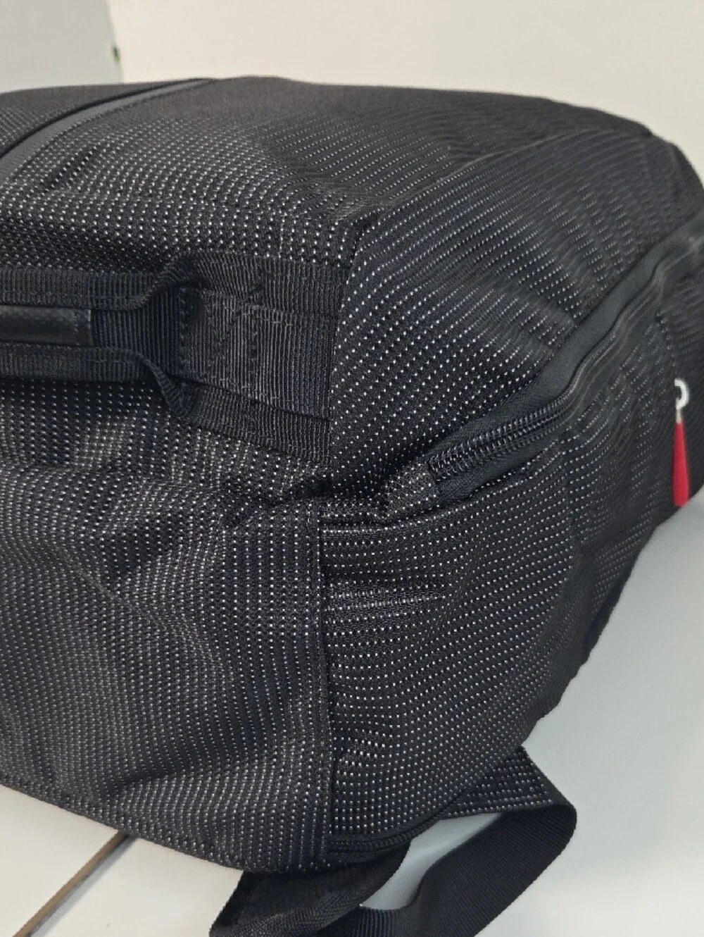 Chevrolet Corvette C7 Black Men's Everyday Backpack with Red Accents